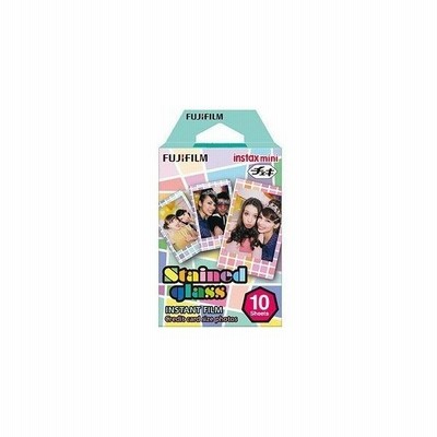 富士フイルム Fuji Instax Instax チェキ フィルム Mini ステンドグラス 通販 Lineポイント最大get Lineショッピング