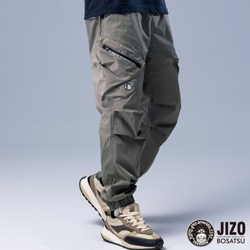 【秋冬新品㊙結帳2件再88折】斜邊雙開拉鍊平織長褲 - BLUE WAY 地藏小王