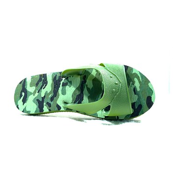 台灣製造|室內外兩用超輕材質藍白拖鞋 防水實穿耐久 迷彩色