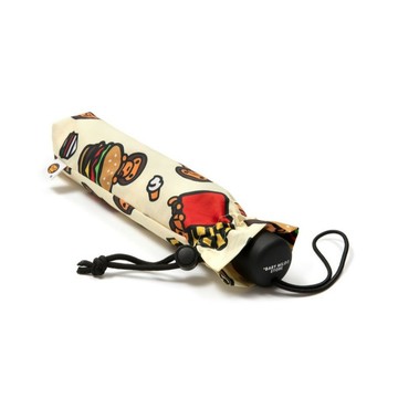 AirRoom正品 2025SS APE MILO FAST FOOD ALL PRINT  漢堡 薯條 雨傘