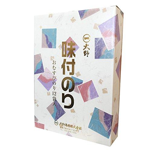 大野海苔 味付けのり おむすびのり 12袋入り