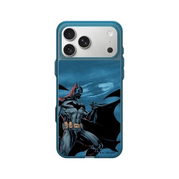 iPhone 17 Pro Max Clear (相機按鈕) 夜幕藍 - Batman 蝙蝠俠 - 夜裡的蝙蝠