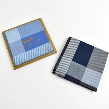 男用手帕 日式條紋風配件【NZG5】