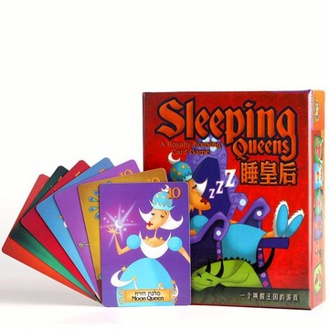 🔥隔日到貨🔥 睡皇后桌遊 卡牌 兒童益智玩具 沉睡公主 親子互動 休閒紙牌 桌面遊戲