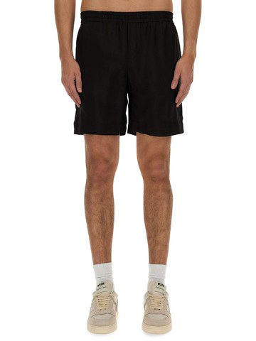 msgm short with logo