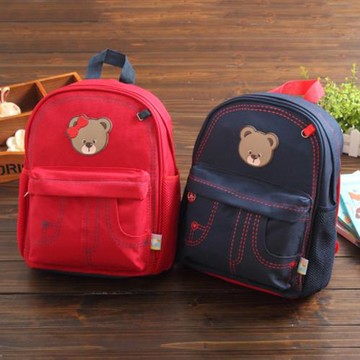 優貝選 俏皮小熊 中/大童適用兒童休閒後背包