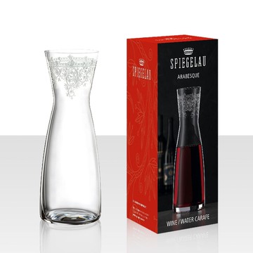 Spiegelau Arabesque雕花水瓶1.1L單入彩盒