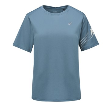 Asics ICON 短袖上衣 女款 海外版 跑步上衣 2012D363-400