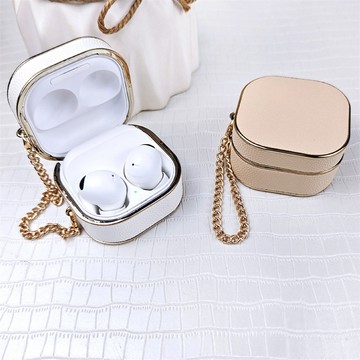 荔枝皮紋 三星 Galaxy Buds FE 保護套 BudsLive 耳機殼 buds2Pro 耳機套 buds保護殼