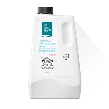 【expo BEAUTY】淨毒五郎CHEF CLEAN 酵素衣物手洗精補充瓶-春霧香氣 1000mL(誠品會員專屬)
