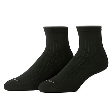 Footer 除臭襪6雙組 T47 微分子襪 流行機能抗菌  M(22~25cm)  黑色