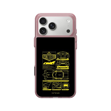 iPhone 17 Pro Max Clear (相機按鈕) 晶醺玫 - Batman 蝙蝠俠 - 蝙蝠車