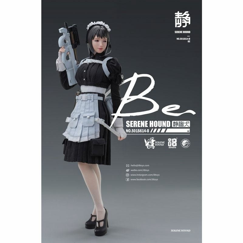 新品　1/6　女性アクションフィギュア　Rus　メイド　i8Toys　眼球可動 新品1/6女性アクションフィギュアRusメイドi8Toys眼球可動