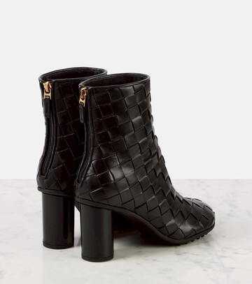 Bottega Veneta Intrecciato leather ankle boots