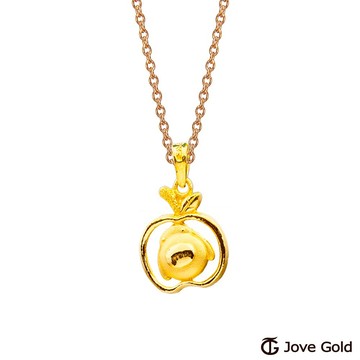 【JoveGold漾金飾】平安狗黃金墜子 送項鍊