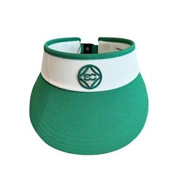 刺繡元素】韓國高爾夫棒球帽夏季旅游跑步遮陽運動防曬網球空頂帽