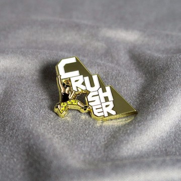 Crusher Enamel Pin – 送給攀岩者與抱石者的禮物 – 攀岩針 – 등반 クライミング