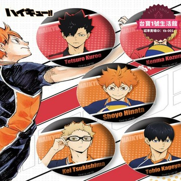 【高評價】動漫二次元排球吧唧少年徽章日向翔陽影山飛雄月島周邊胸章配飾