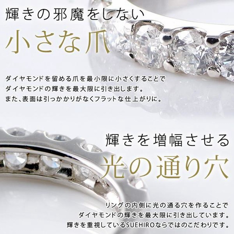 指輪レディース ダイヤモンド指輪 エタニティリング 1カラット 指輪レディース ダイヤモンド指輪 エタニティリング 1カラット