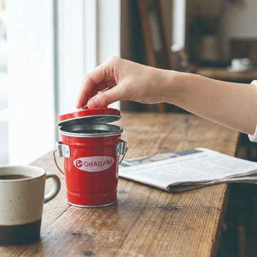 日本渡邊金屬｜ohaizara 手工製桌上型煙灰缸 0.35L(吸煙 煙灰缸 垃圾桶 煙蒂)