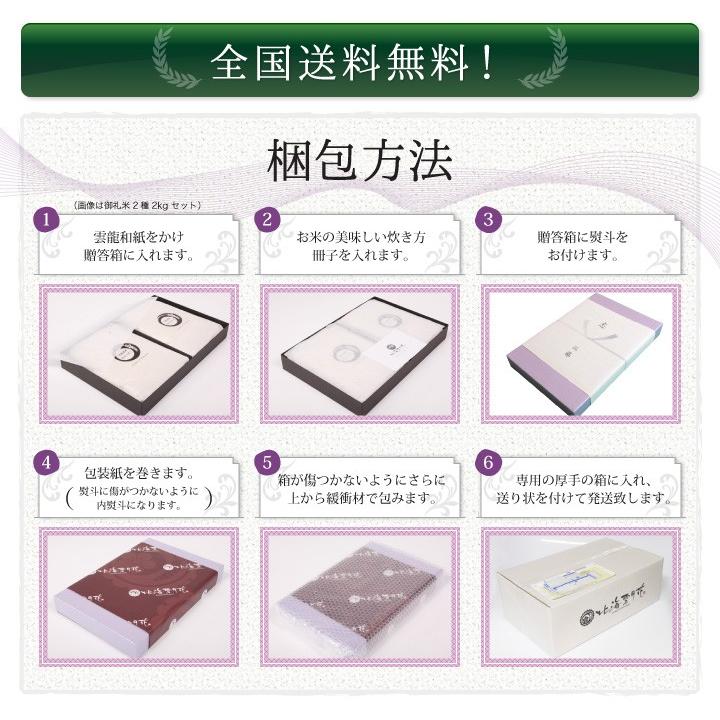 令和５年産 新米 香典返し ご法要 『 御礼米 2kg セット 』 送料無料 お返し 米 北海道ギフト ゆめぴりか 挨拶状 北海道 お米 ギフト