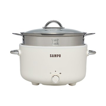 聲寶SAMPO 3.0L蒸煮二用電火鍋/TQ-YA30C