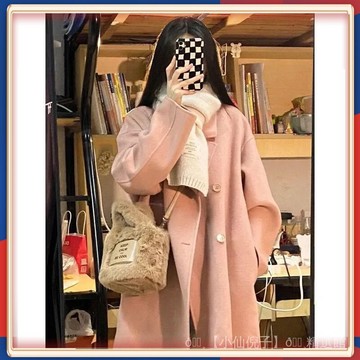 🌸 台灣出貨🌸 2026春鞦季新款高質量毛呢優質版外套女呢子大衣小個子赫本風韓係 💎品質保證💎 X35-2