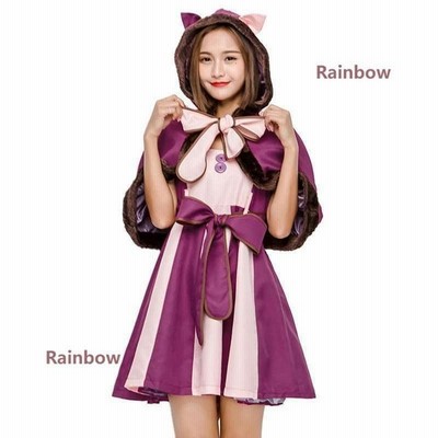 チェシャ猫 コスプレ ハロウィン 衣装 大人 レディース メンズ アリス 猫 ねこ 仮装 コスチューム 通販 Lineポイント最大get Lineショッピング