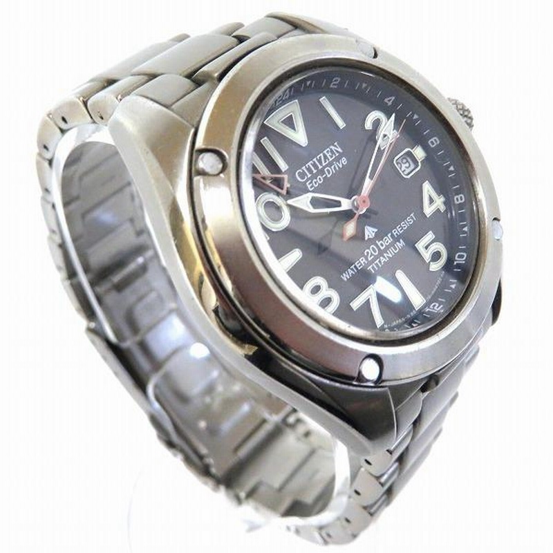 CITIZEN Eco-Drive チタン製 時計 B876-H25543 CITIZEN Eco-Drive チタン製 時計 B876-H25543