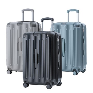Batolon 【全新福利品 28吋】海德堡PC防爆拉鍊胖胖硬殼箱/行李箱 (3色任選)