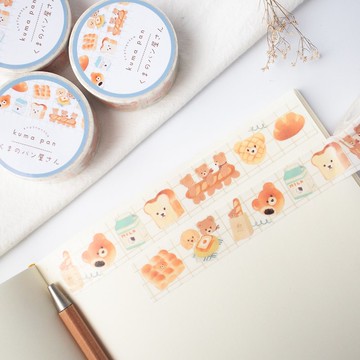 熊熊麵包店和紙膠帶