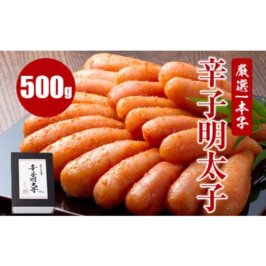 ふるさと納税 福岡県 田川市 厳選1本子辛子明太子 500g×1箱