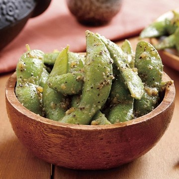 任選-禎祥食品 冷凍香蒜毛豆莢(200G/包)