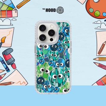 Ryan San - 藍色彩靈球 iPhone16/15/14 Pro/Pro Max 磁吸氣墊防摔/鏡面手機殼