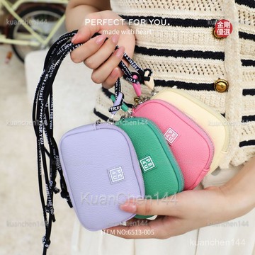 皮夾女 零錢包 卡包 女皮夾 卡包女 多卡位 大容量 爆款錢包女休閒拉鏈零錢包迷你小包隨身掛脖包耳機包批髮