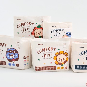 [收禮者自選尺寸]【MOTHER-K】K-MOM COMFORT FIT 雲柔鎖水紙尿布｜新生禮、彌月禮、滿月禮