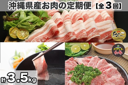 沖縄県産お肉の定期便（全3回）