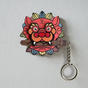 Key House 彩色守護劍獅 生日禮物 交換禮物 情人節禮物 聖誕禮物