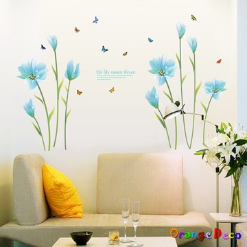 【橘果設計】花卉 壁貼 牆貼 壁紙 DIY組合裝飾佈置