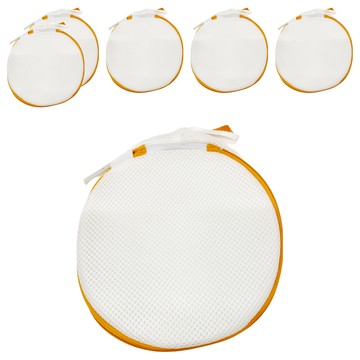 UdiLife 優的生活大師 洗樂 雙層洗衣袋 18X20CM 6入組  1組  白色