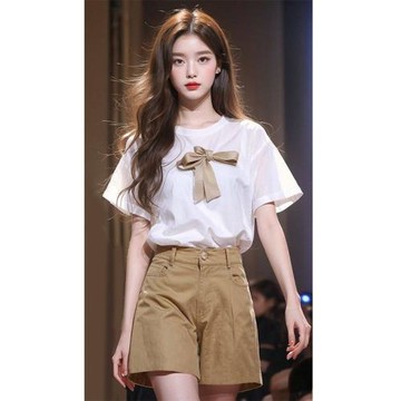 今年流行的時尚套裝夏裝搭配一整套韓系穿搭高級感小洋裝兩件套