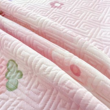 2025新款全棉床蓋單件夾棉純棉榻榻米床單三件套防滑墊單四季通用