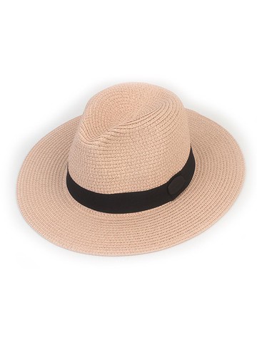 Summer Paper Fedora [Pink]