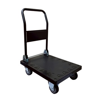 【U-Cart 優卡得】超耐重塑鋼折疊平板搬運車