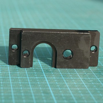 3D打印機配件 斗牛犬專用擠出機固定支架安裝板 配Bulldog擠出機