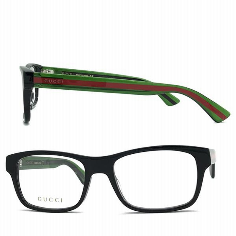 GUCCI メガネフレーム ブランド グッチ ブラック 眼鏡 GUC-GG-0006ON-002 | LINEブランドカタログ