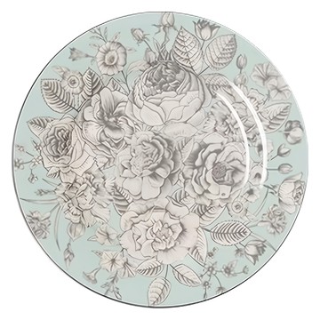 Royal Porcelain AMARETTO 圓盤套裝 2個 21cm 瓷器 泰國製  1組  White