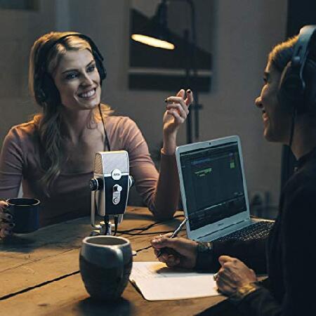 AKG Pro Audio Podcaster Essentials Kit for Streamers, Vloggers, and Gamers-Includes Lyra USB-C Microphone, K371 Headphones, and Ableton Lite Software