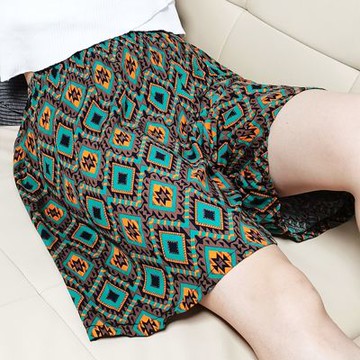 [韓國K.W.]韓國專櫃級簡約知性輕棉稠五分褲居家睡褲(女睡衣/家居服/短褲/運動)