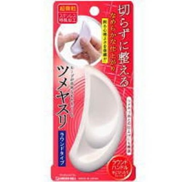 Green Bell Nail File Round Type